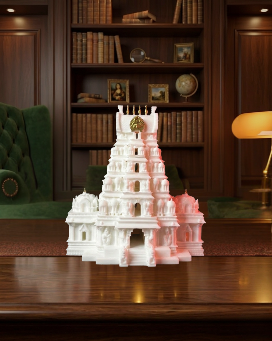 Gopuram Archiva | 3Layered | 3D PRINTED DECOR | SOUTH INDIA TEMPLE REPLICA |
