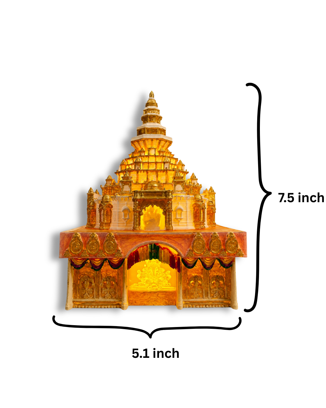Dagdusheth Ganpati Temple Replica
Dagdusheth Inspired Ganpati Mandir
Ganpati Temple
Ganesh Mandir
LED Ganpati Mandir
Premium Ganesh Temple
Decorative Ganesh Temple